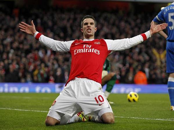 Tiền Đạo Arsenal Robin van Persie