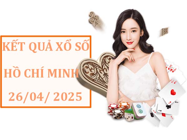 Thống kê kết quả XSHCM ngày 26/4/2025 thứ 7 chuẩn xác