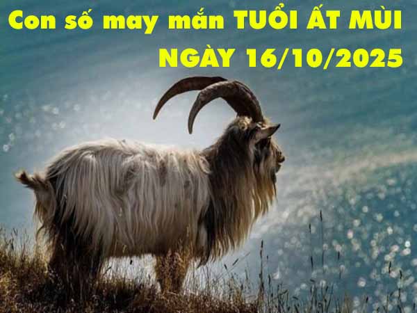 Con số lộc phát tuổi Ất Mùi ngày 16/10/2025 thứ 5 hôm nay