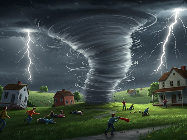 Nằm mơ thấy lốc xoáy là điềm gì, dự báo điều gì sắp đến?