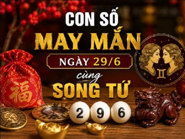 Dự đoán con số may mắn ngày 29/6 cung Song Tử đón tài lộc